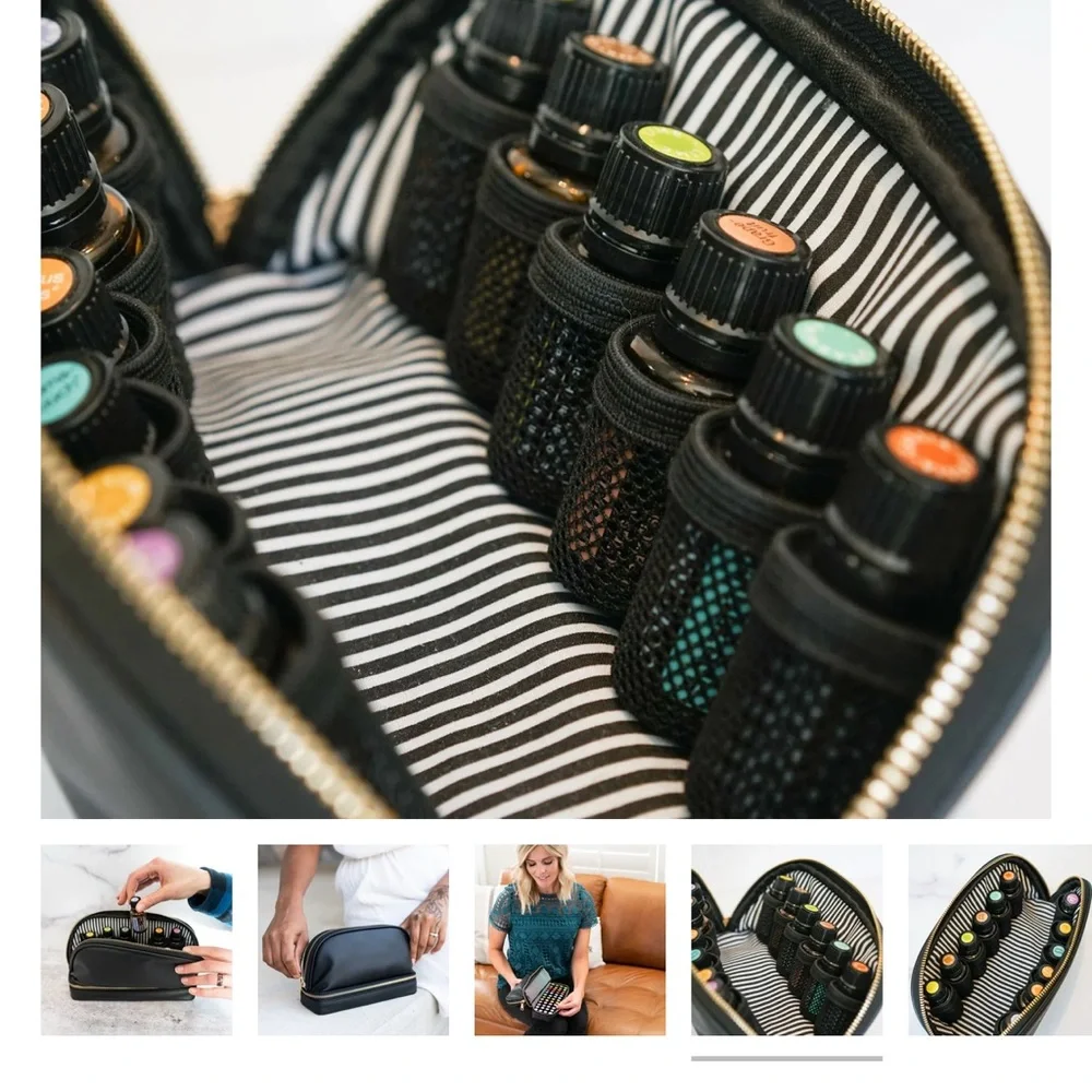 Makeup Bag Essential Oil Combo Clutch